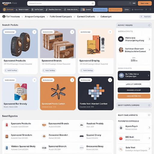 Amazon Ad Campaigns portal