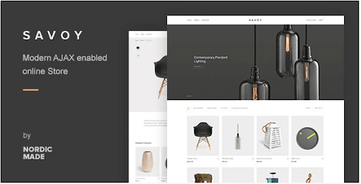 savoy wordpress ecommerce theme