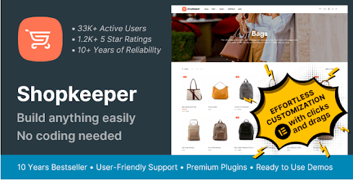 shopkeeper wordpress ecommerce theme
